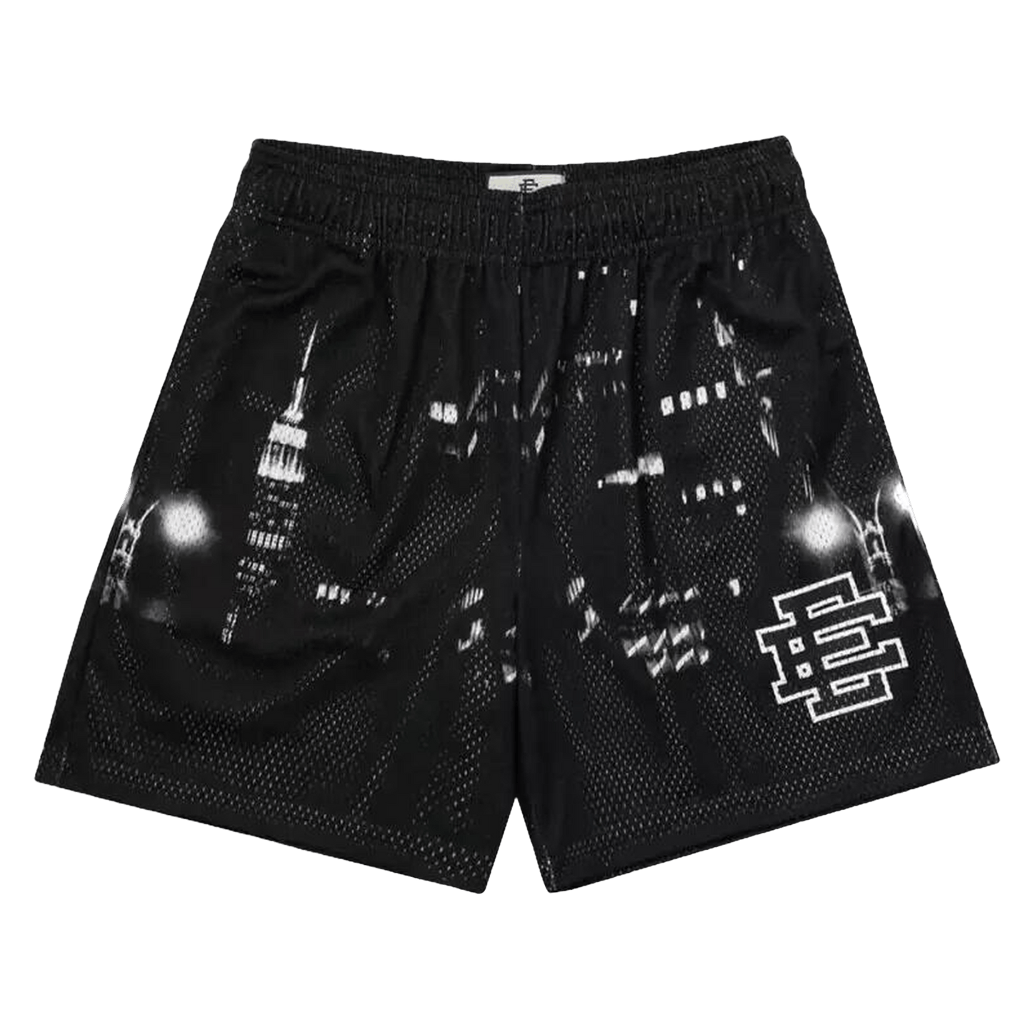 Black And White City Shorts